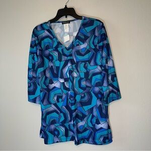 Next Generation Polyester Multicolored Top Size 18/20